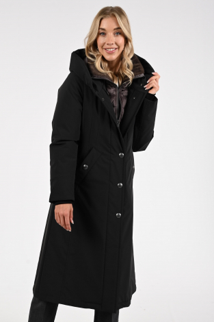 Creenstone Effie coat Zwart