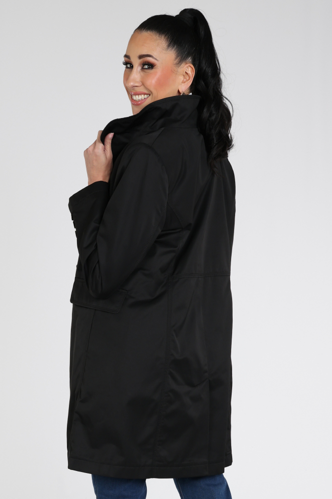 Gil Bret 91615206 Lange jas Zwart