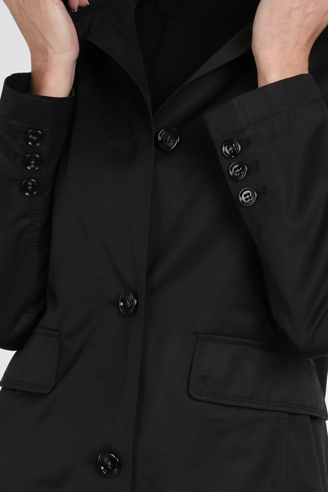 Gil Bret 91615206 Lange jas Zwart