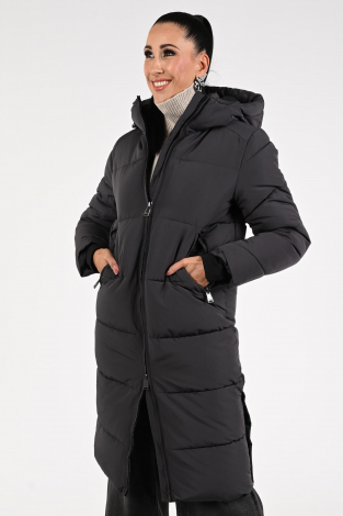WithBlack Glorian puffer Grijs