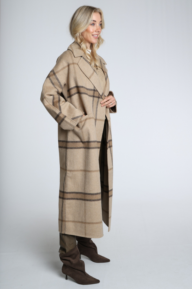 Yaya 02-011027-609 Lange jas Beige