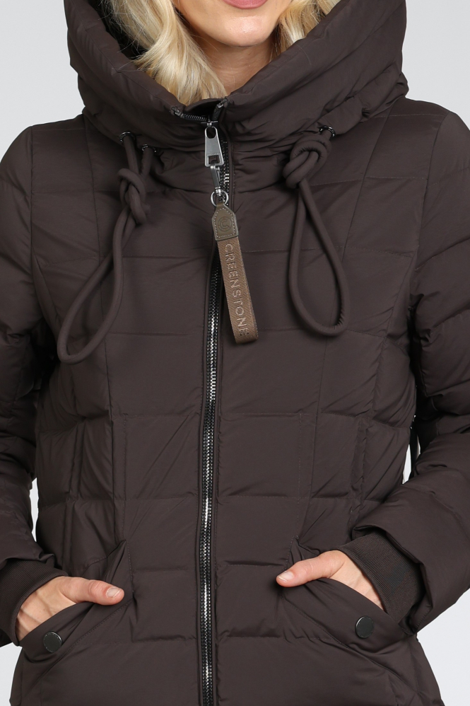 Creenstone CSN1260263 Lea Lange jas Bruin