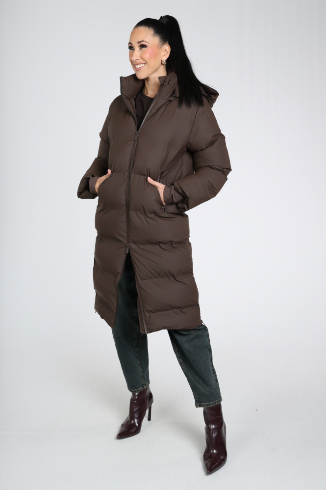 Neo Noir 158083 Lange jas Bruin