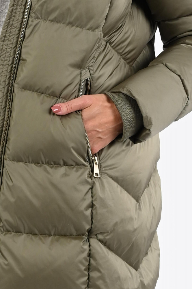 Reset LR02660253 Lange jas Groen