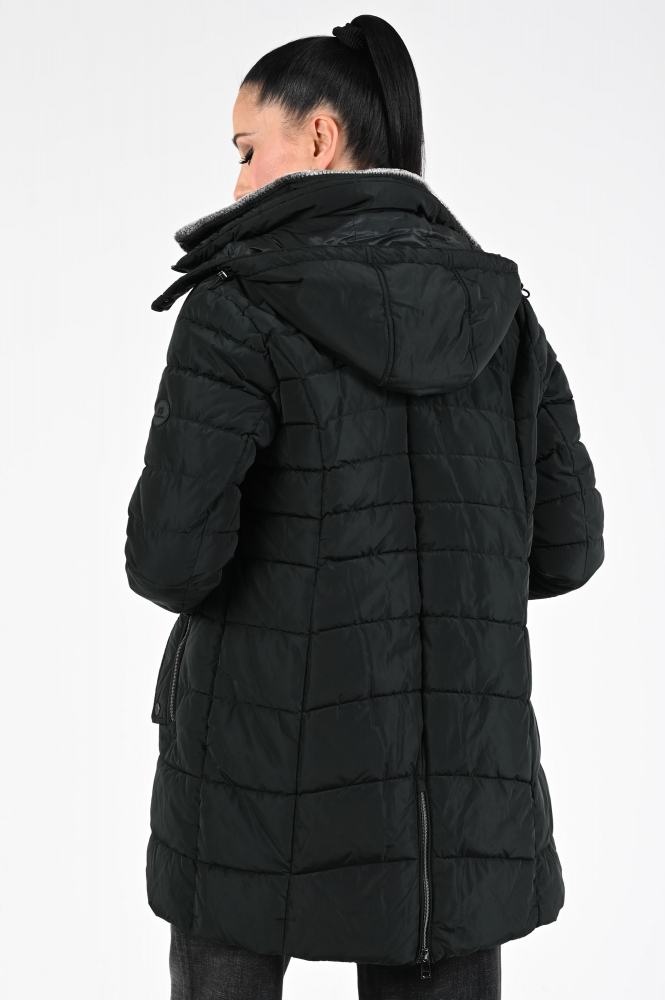 Lebek 3038 Lange jas Groen