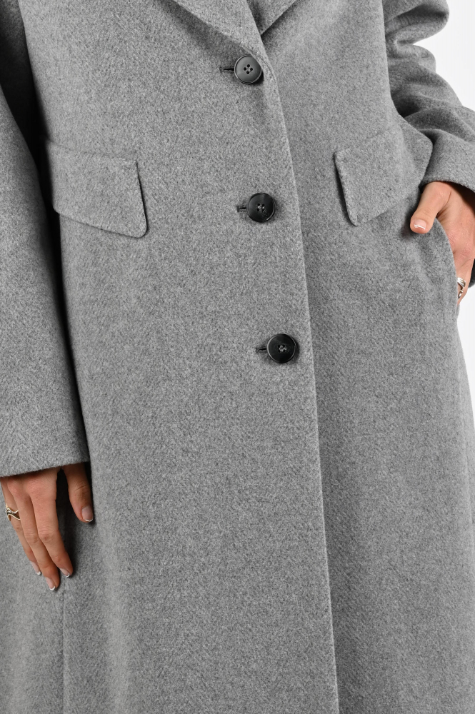 Fuchs en Schmitt 65099-8495 Wollen jas Grijs