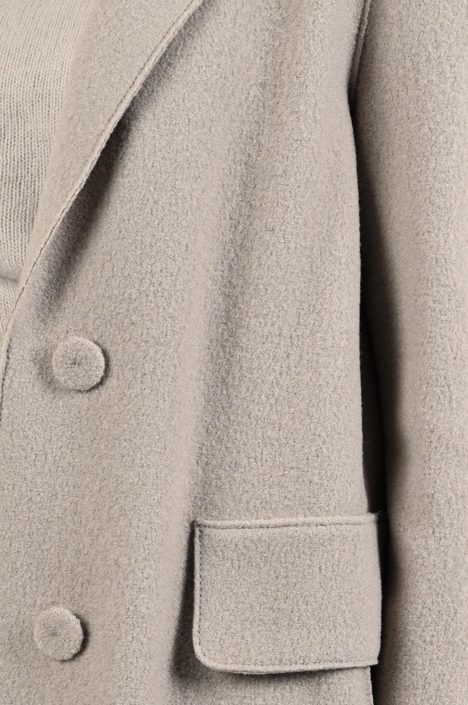 Luisa Cerano 428902-3680 Wollen jas Beige