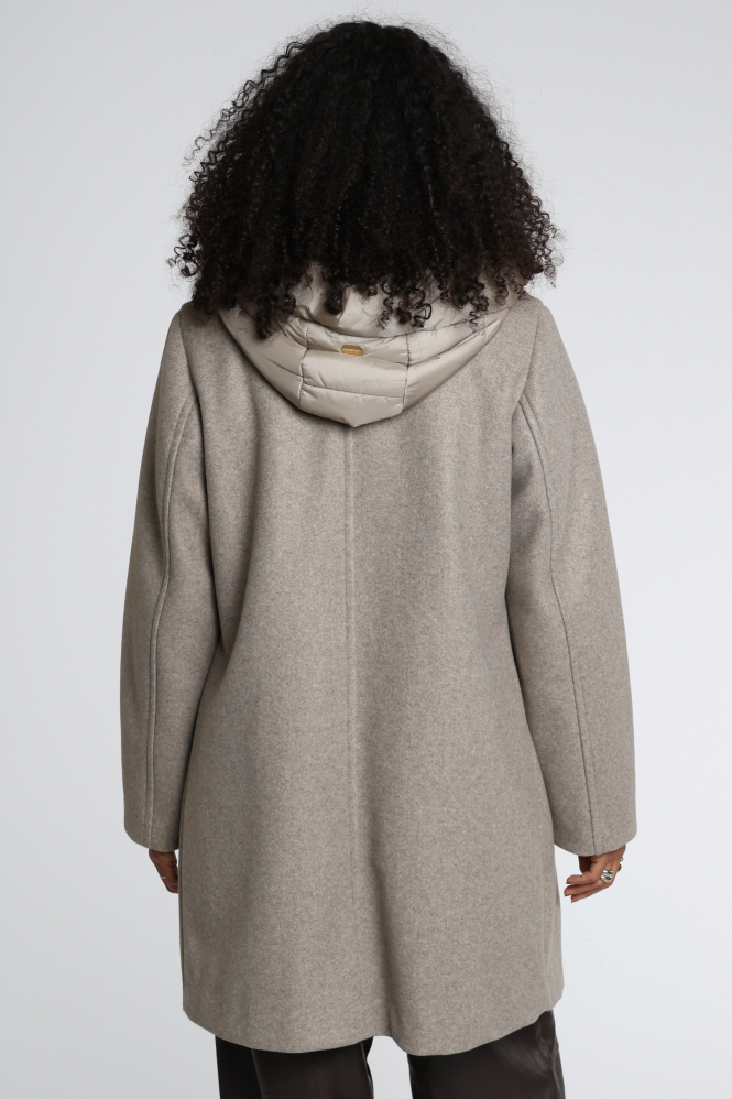 Beaumont BM08330263 Elvira Wollen jas Beige