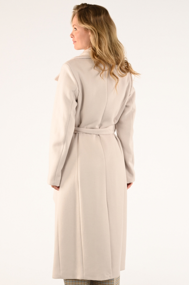 Giacomo 6618761 Wollen jas Beige