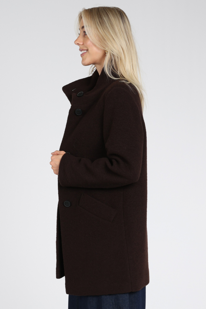 Fuchs en Schmitt 85403-3657 Wollen jas Bruin