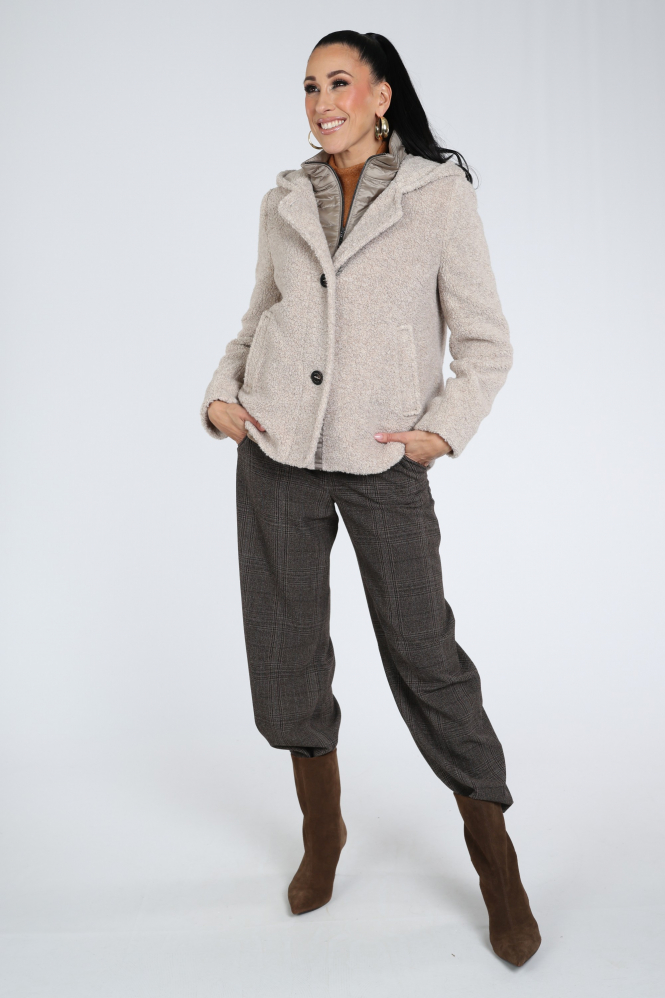 Gil Bret 9567-6131 Wollen jas Beige