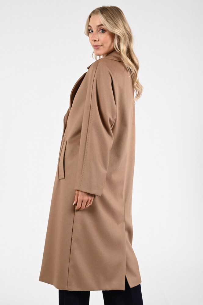 MaxMara Resina mm10587 Wollen jas Bruin