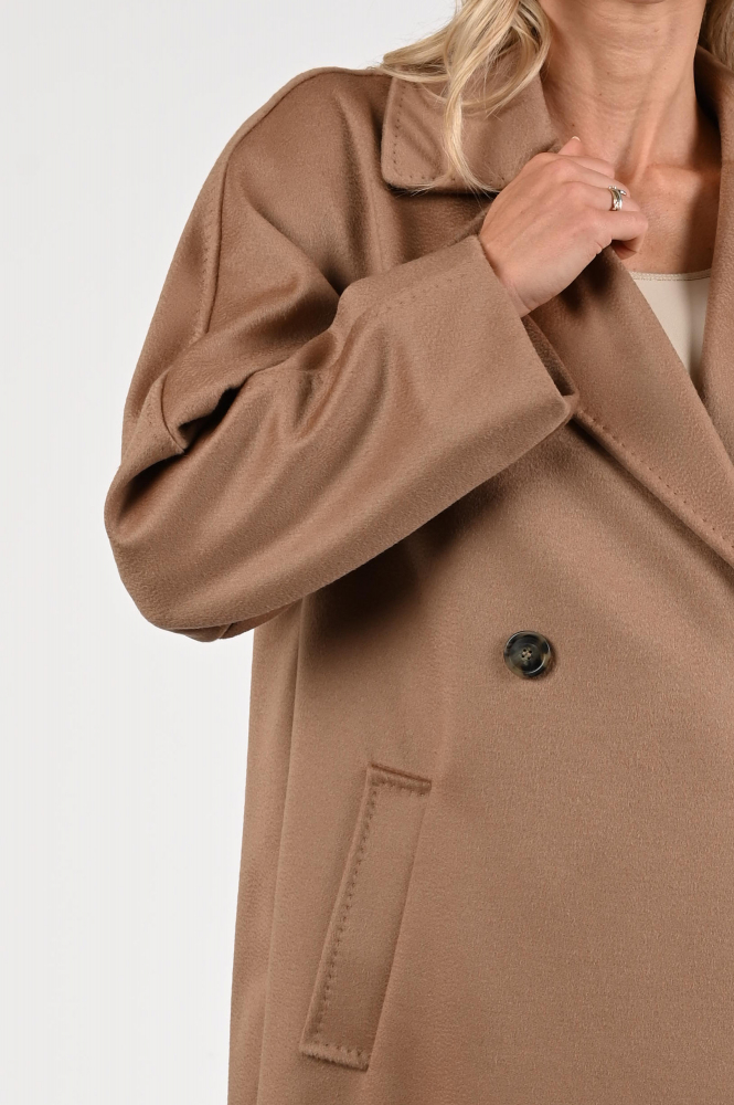 MaxMara Resina mm10587 Wollen jas Bruin