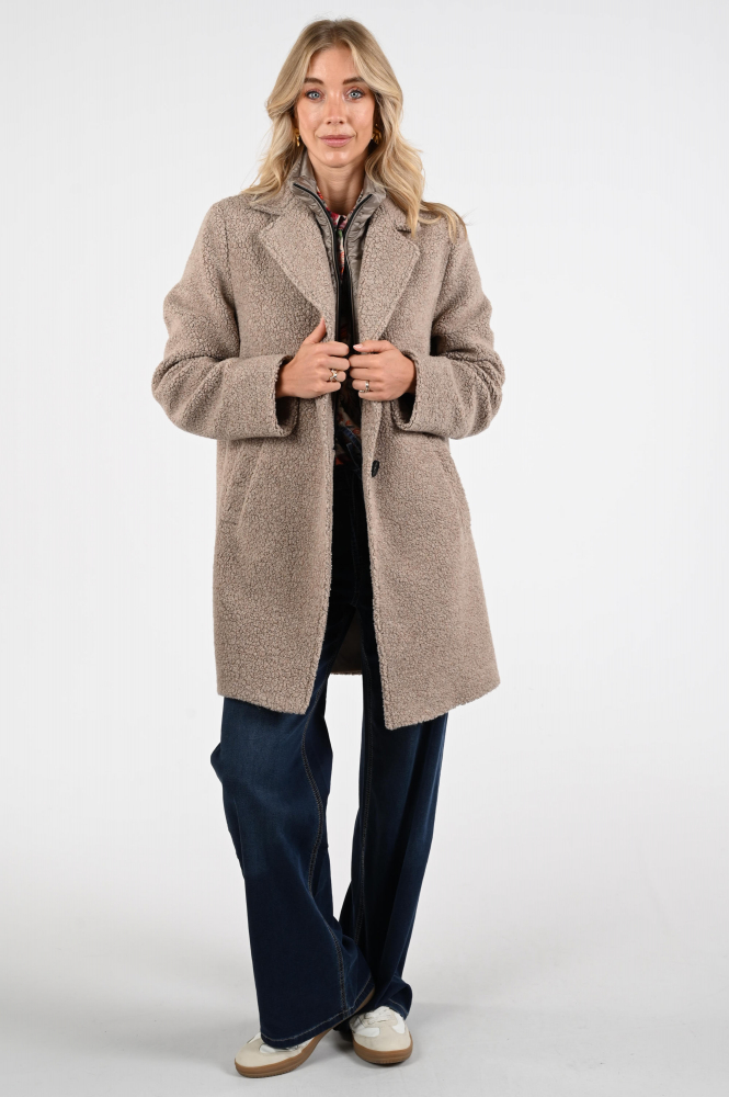 Gil Bret 9529-6131 Wollen jas Bruin