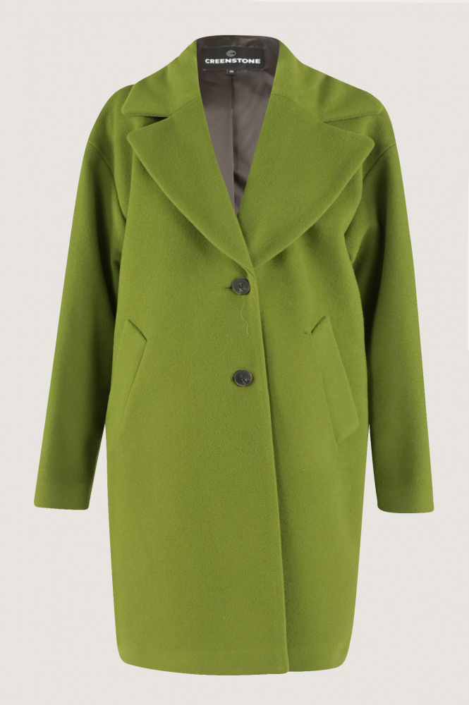 Creenstone csn4331233 Wollen jas Groen