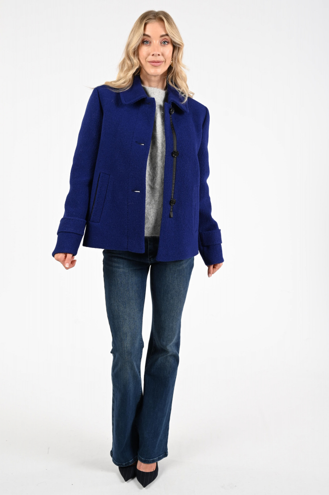 Gil Bret 9536-6130 Wollen jas Blauw