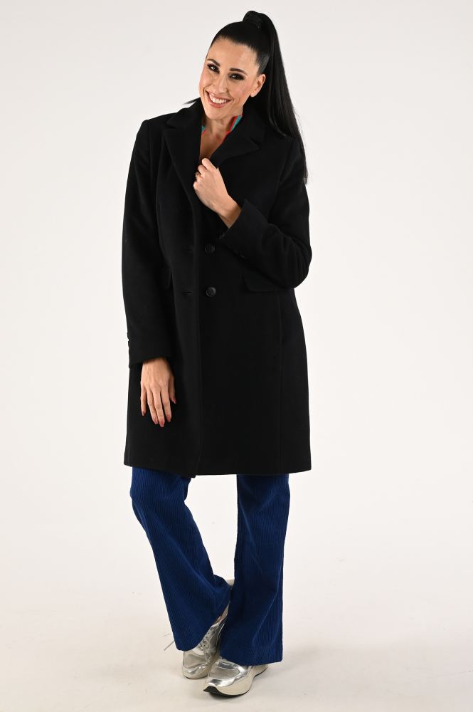 Fuchs en Schmitt 250232563 Wollen jas Blauw