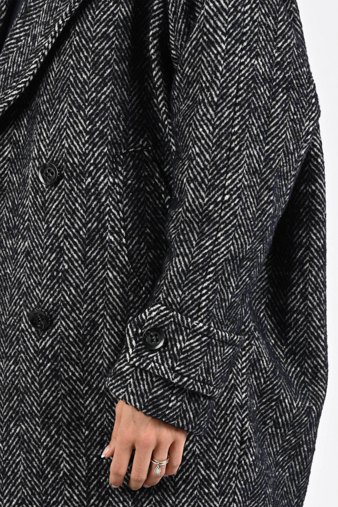 Beaumont BM07161253 Wollen jas Blauw