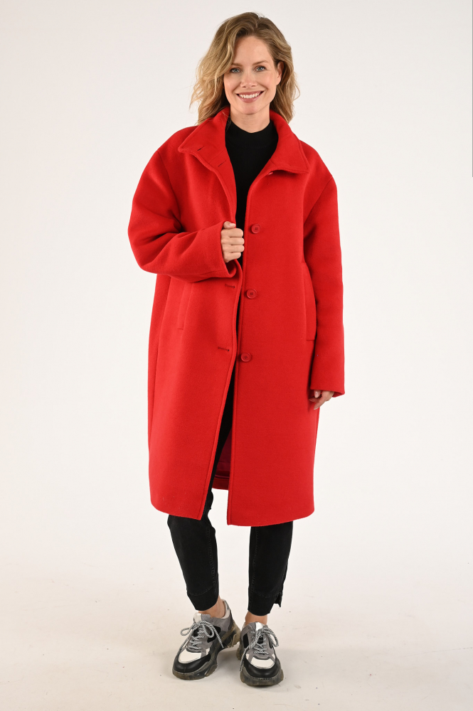 Fuchs en Schmitt 289523510 Wollen jas Rood