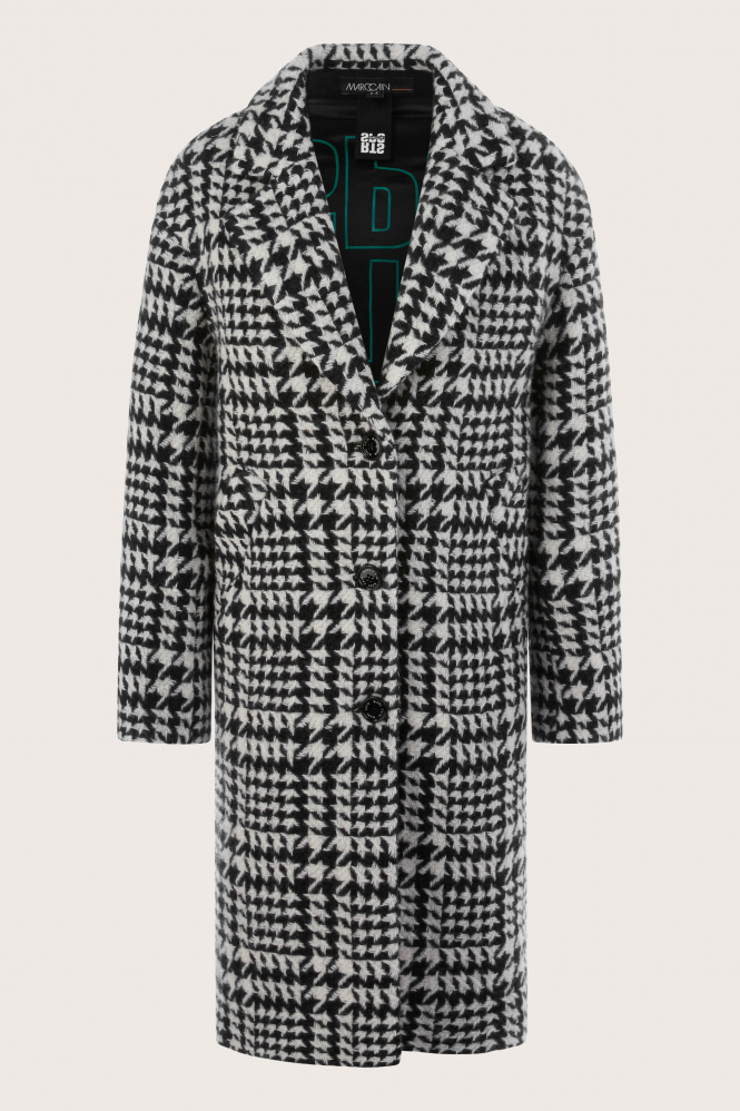 Marc Cain XS 11.07 W31 Wollen jas Zwart