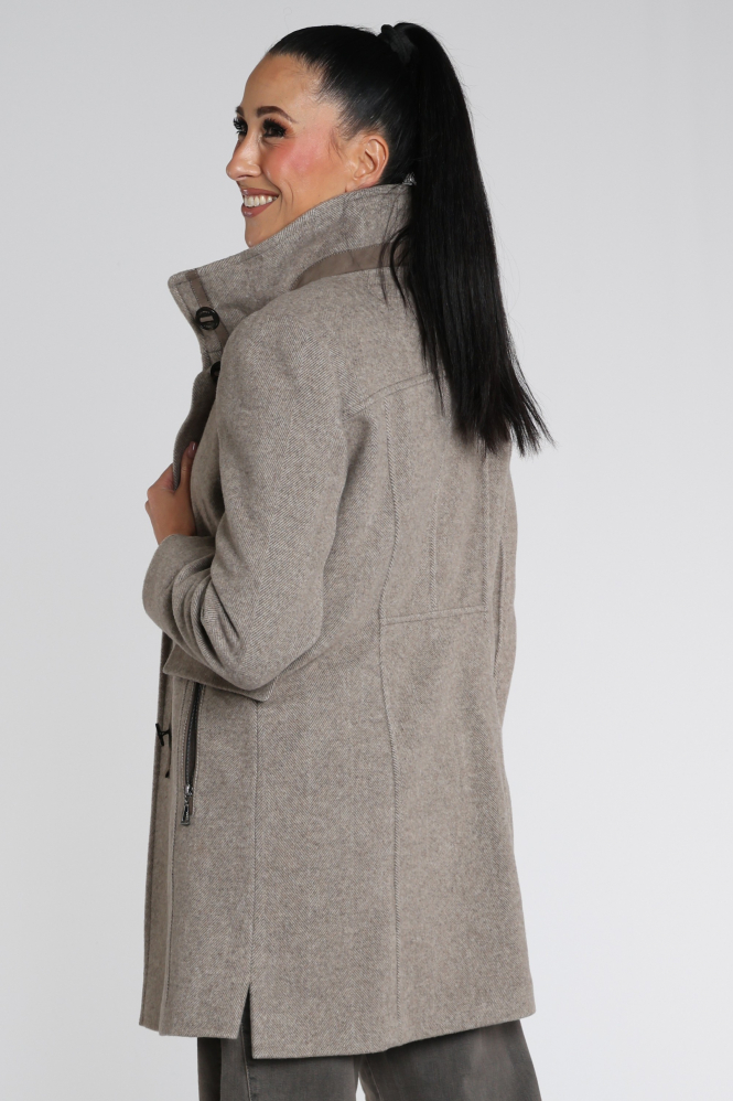 Gil Bret 9573-6152 Wollen jas Bruin