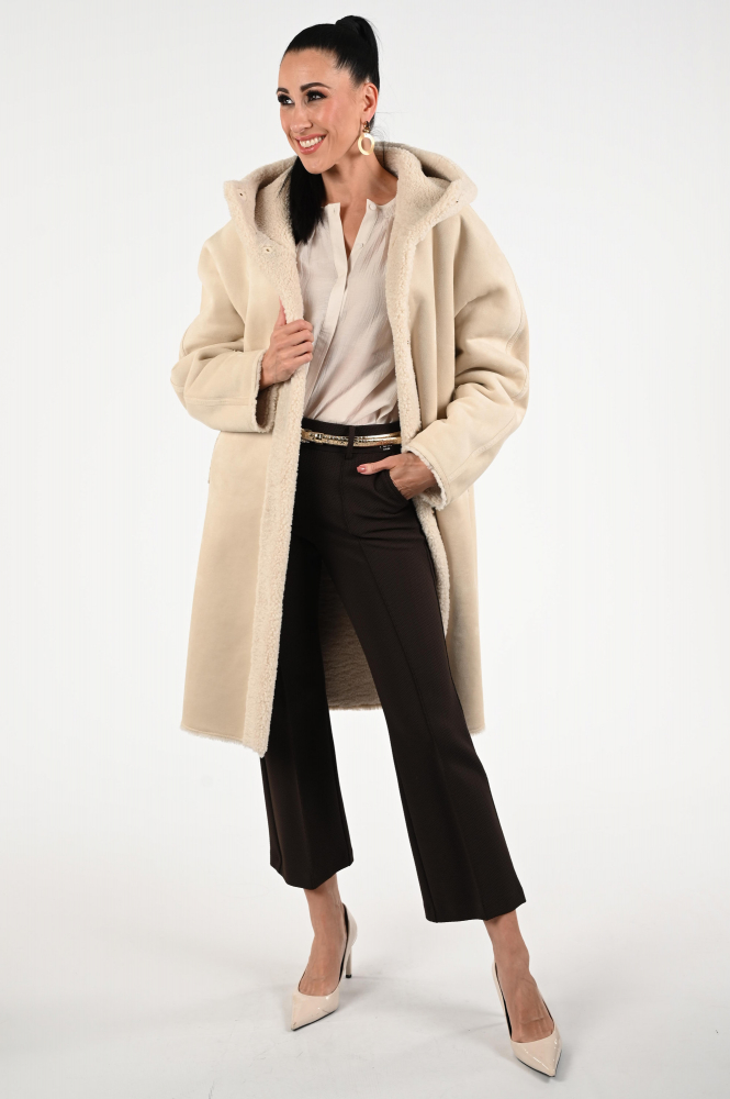 Beaumont BM05960253 Imitatiebont jas Beige