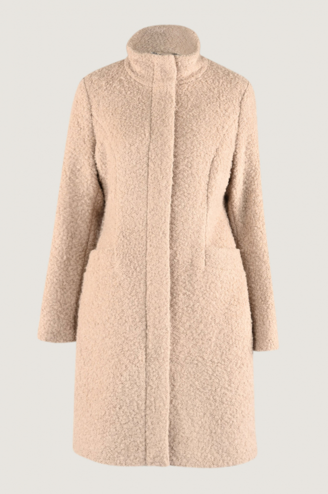 Giacomo 6619933 Imitatiebont jas Beige