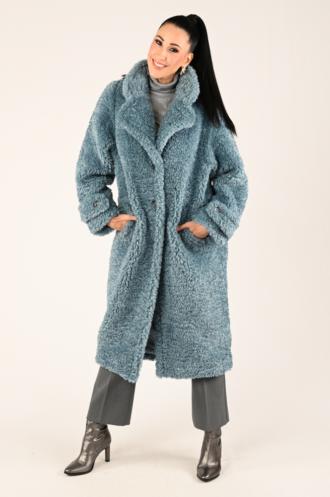 Beaumont Sasha Imitatiebont jas Blauw