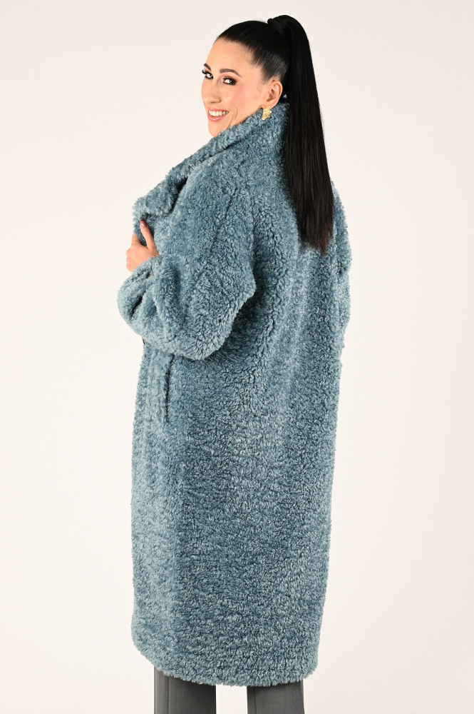 Beaumont Sasha Imitatiebont jas Blauw