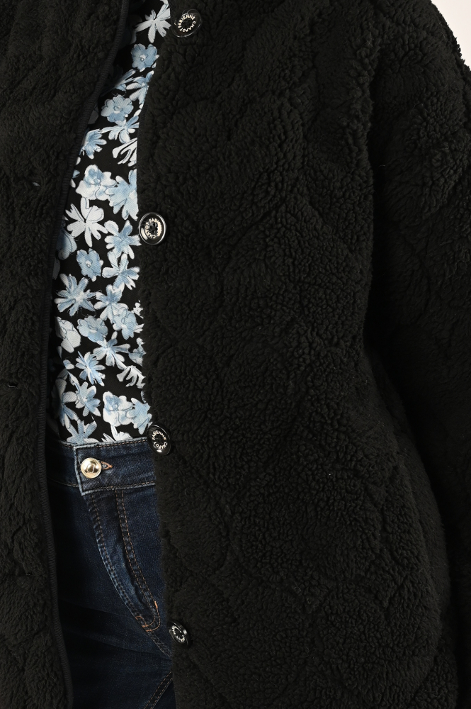 Fabienne Chapot CLT-CTS-06-AW24-9 Jas Zwart