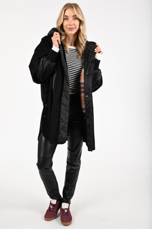 Creenstone Sophie coat Zwart
