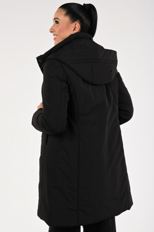 Creenstone Alexandra coat Zwart