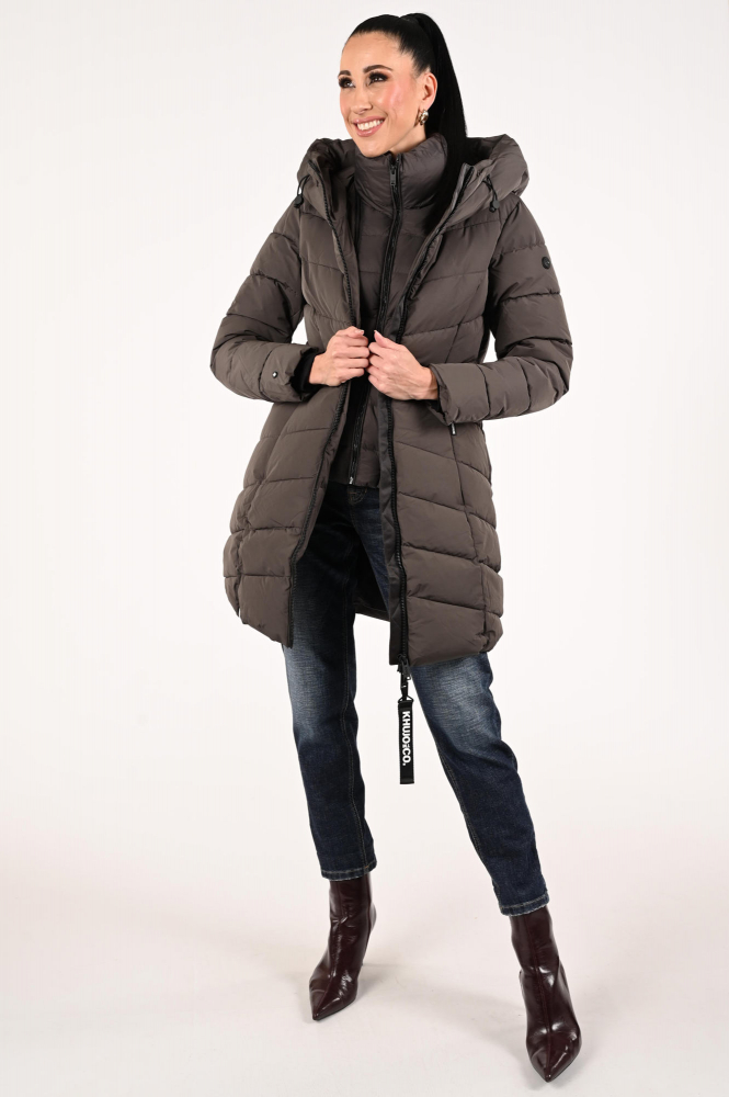 Khujo Dier Jas Grijs