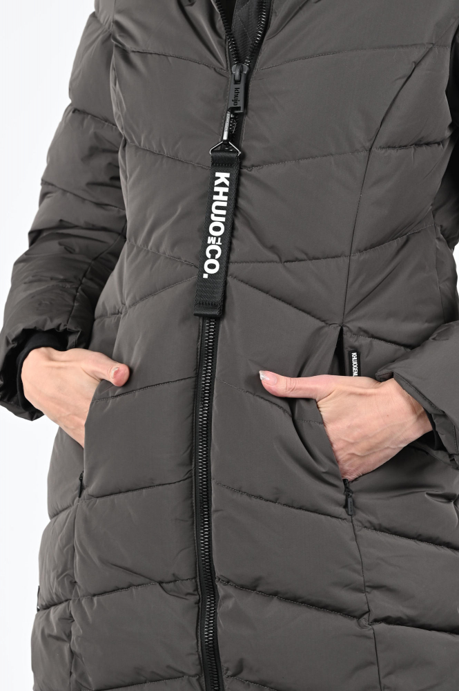 Khujo Dier Jas Grijs