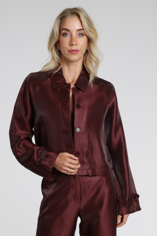 Aimée the label Tilly Jacket Rood
