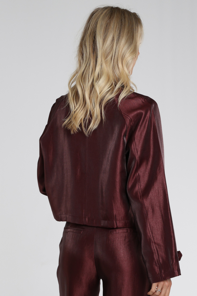 Aimée the label Tilly Jacket Jas Rood