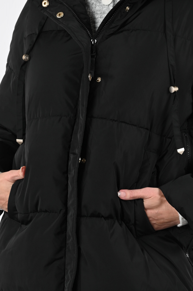 Nukus NKF12005 Gewatteerde jas Zwart