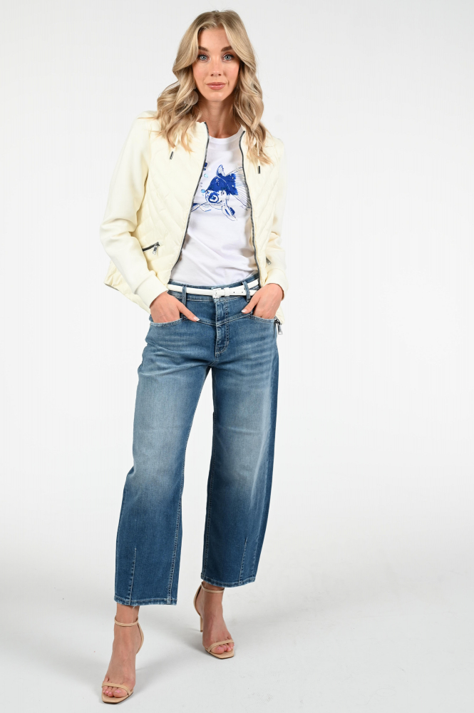 Reset Kea Gewatteerde jas Wit