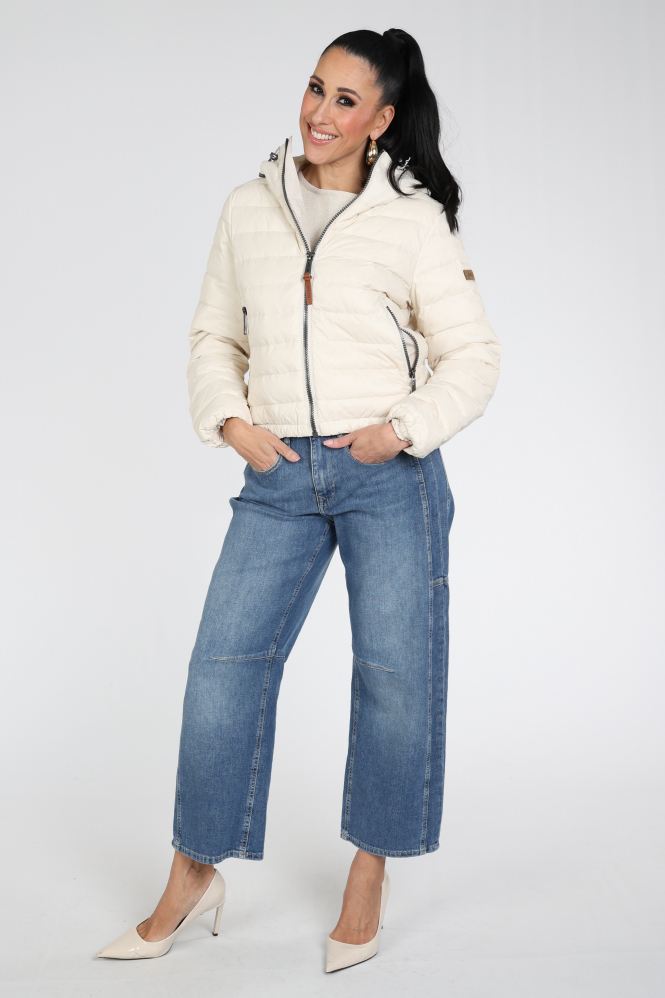 Moscow Glenda 10-08 Gewatteerde jas Beige