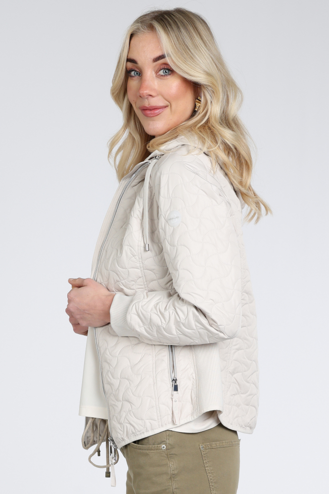 Lebek 5057 Gewatteerde jas Beige