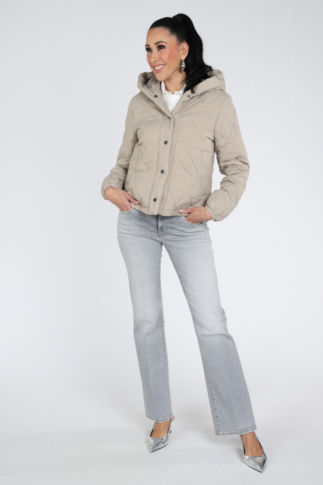 Moscow Yasmine 11-08 Gewatteerde jas Bruin