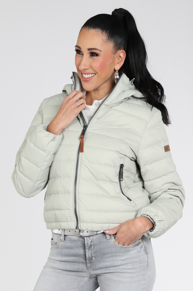 Moscow Glenda 10-08 Gewatteerde jas Groen