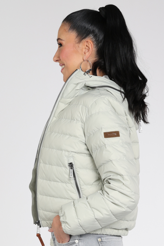 Moscow Glenda 10-08 Gewatteerde jas Groen