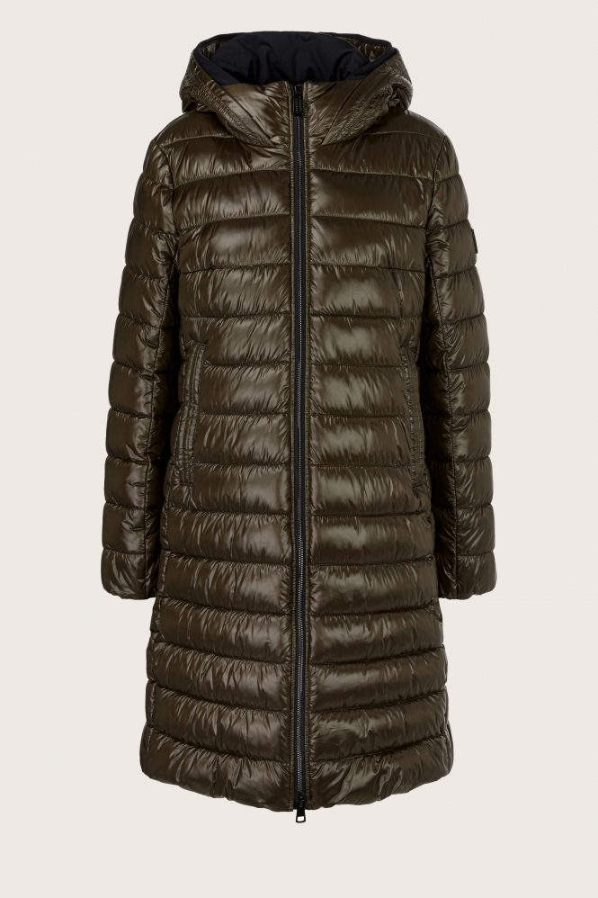 Marc Cain XS 11.05 W43 Gewatteerde jas Groen
