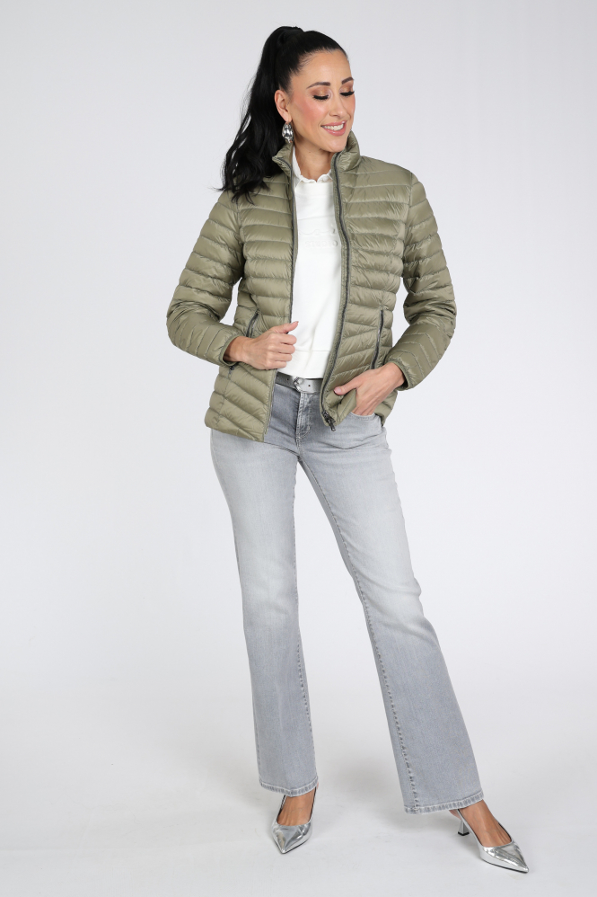 Reset LR02710261 Cannes Gewatteerde jas Groen