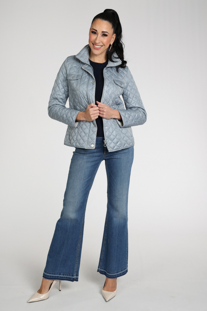 Lebek 5044 Gewatteerde jas Blauw