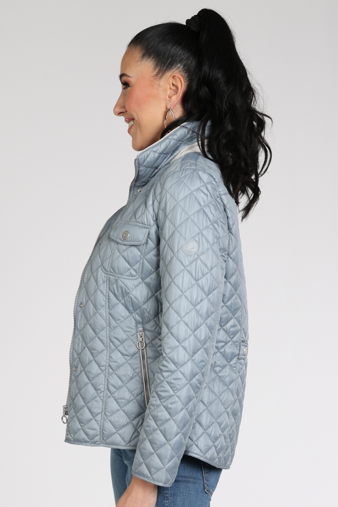 Lebek 5044 Gewatteerde jas Blauw