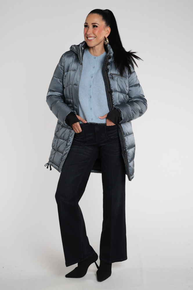 Gil Bret 9189-6236 Gewatteerde jas Blauw
