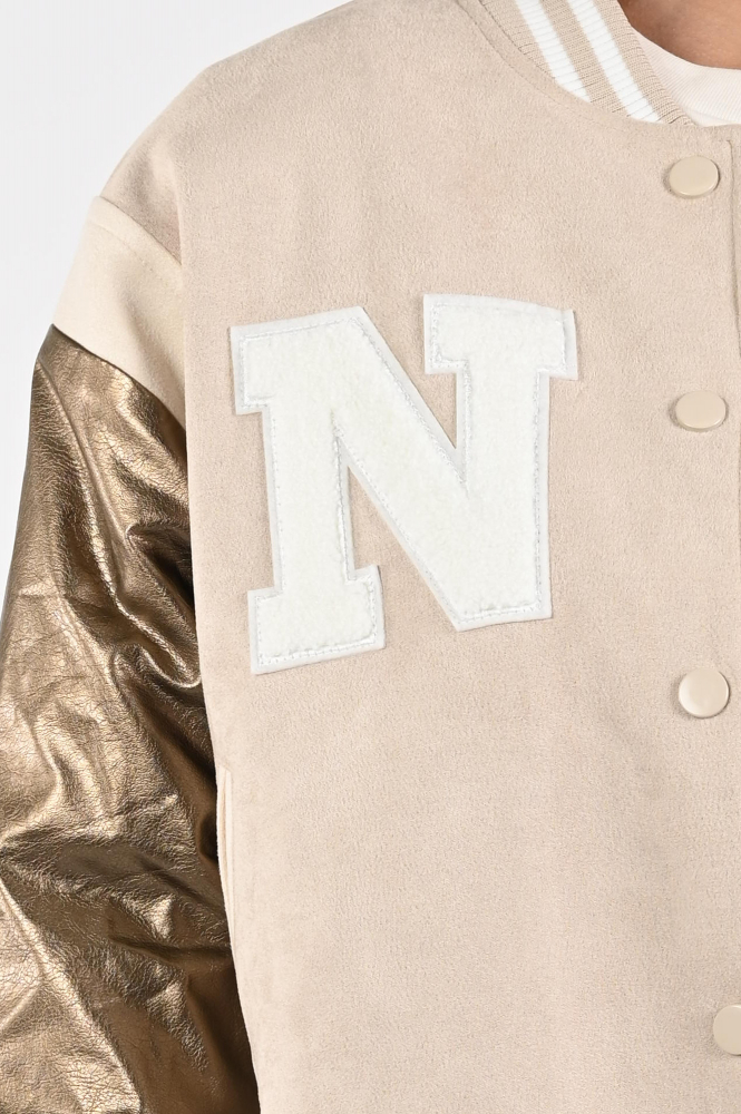 Nukus NKF13008 Bomberjack Beige
