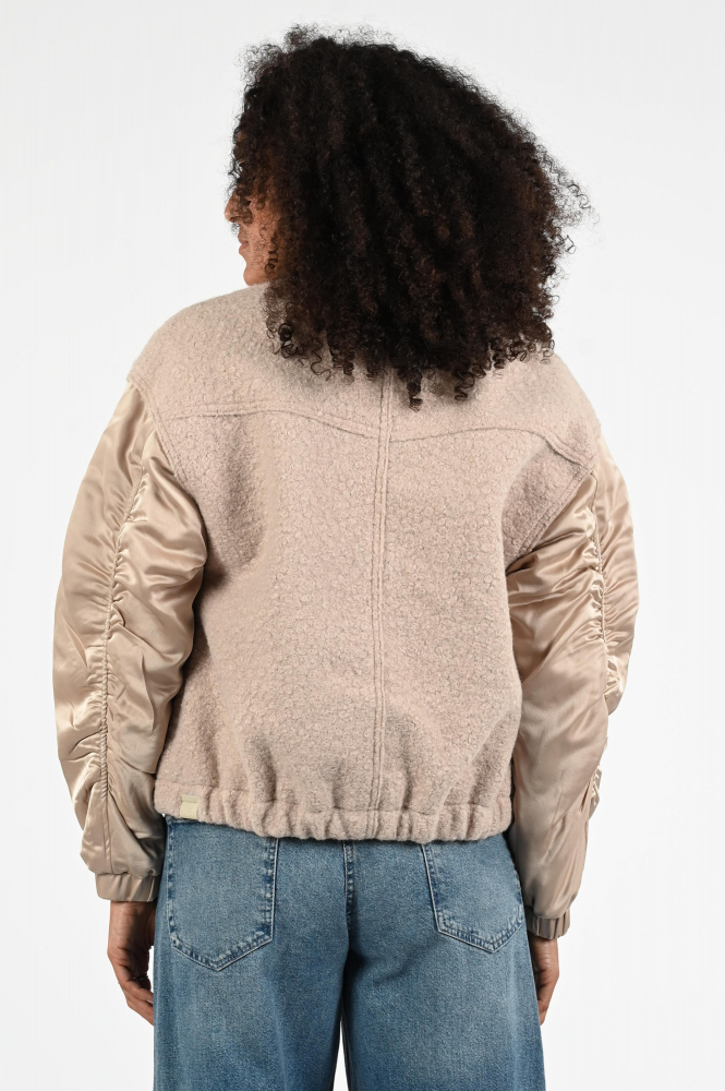 Nukus NKF13057 Bomberjack Beige